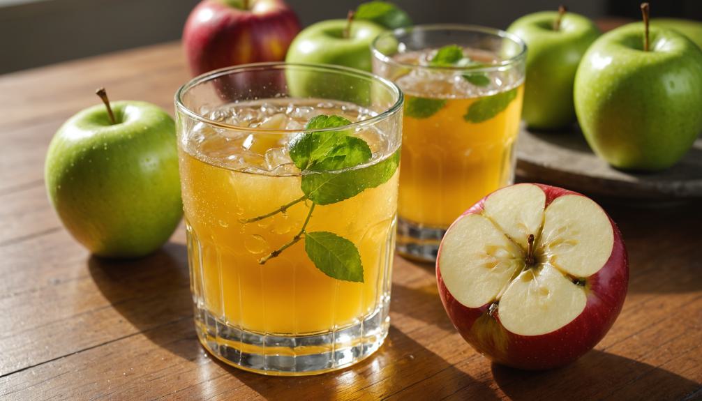 apple juice nutritional information