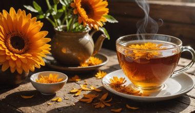 calendula tea immune boost