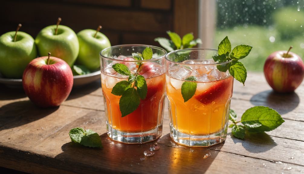 incorporating apple juice ideas