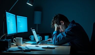 work habits impact sleep