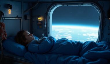 astronauts healthy sleep recommendation 5 hours