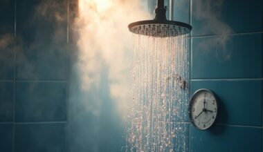 optimal shower time debated scientifically