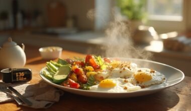 protein rich breakfast aids weight reduction